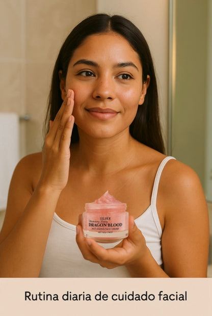 ¡10 Años Menos! Dragon's Blood - Crema facial rejuvenecedora